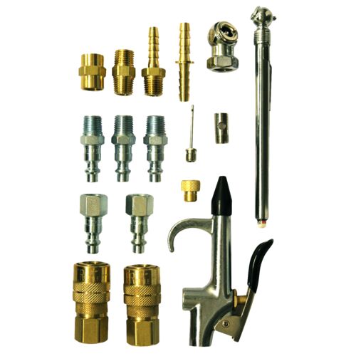 1/4" NPT 16 Piece Compressor Accessory Kit