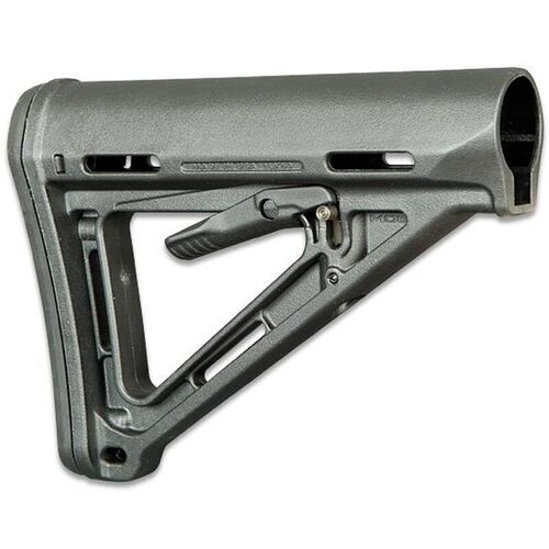 Mil - Spec Black Rubber Butt Pad Drop In Replacement MOE Rifle Stock