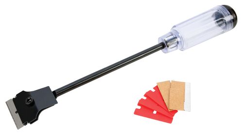 12" Extended Razor Scraper with Blades