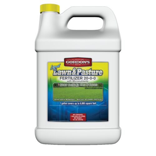 Liquid Lawn & Pasture Fertilizer 20-0-0 with Micronutrients - 1 Gallon