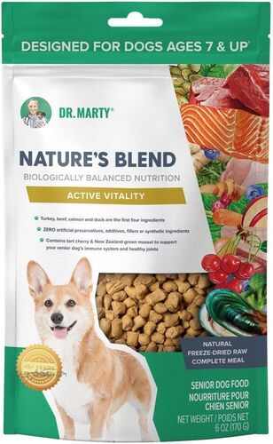Nature's Blend Active Vitality Premium Freeze-Dried Raw Dog Food