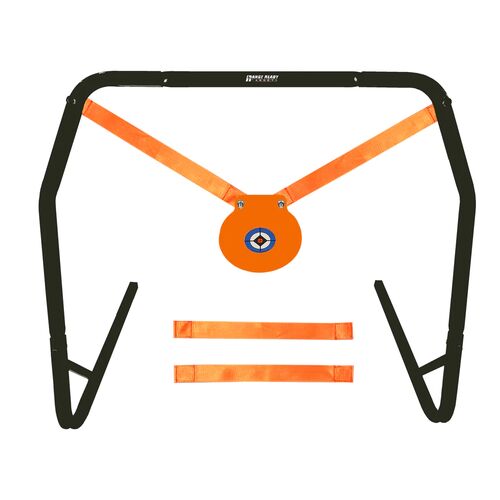 High Caliber Steel Gong Target with Stand