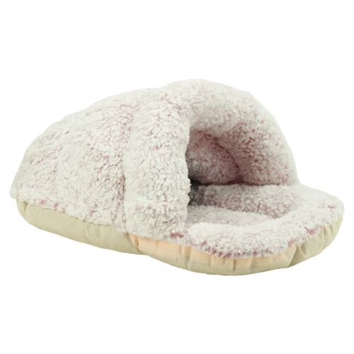 Slipper Pet Bed in Blush - 23"x17"x4"