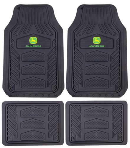 Plasticolor 4 Piece WeatherPro Floor Mats - John Deere