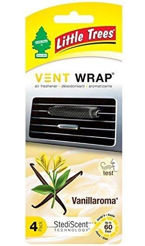 Vanillaroma Vent Wrap Car Air Freshener - 4 Pack