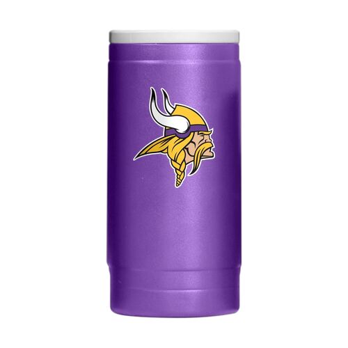 Minnesota Vikings 12 oz  Flipside Powder Coat Slim Can Coolie