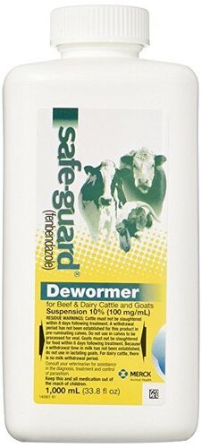 Dewormer Suspension For Beef  Dairy Cattle & Goats