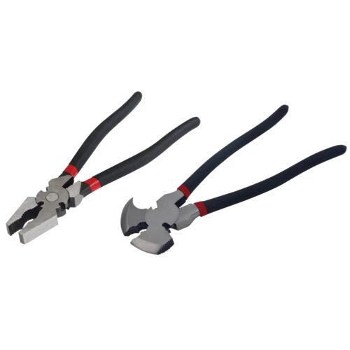Fencing and Lineman Pliers 2 Piece Set