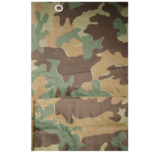 Mid Grade Poly Tarp in Camouflage