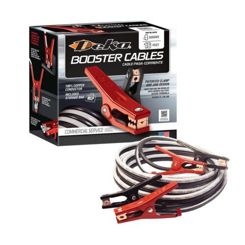 16' Copper Booster Cables