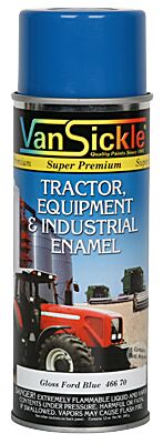 Tractor Equipment & Industrial Enamel Spray Paint - Ford Blue