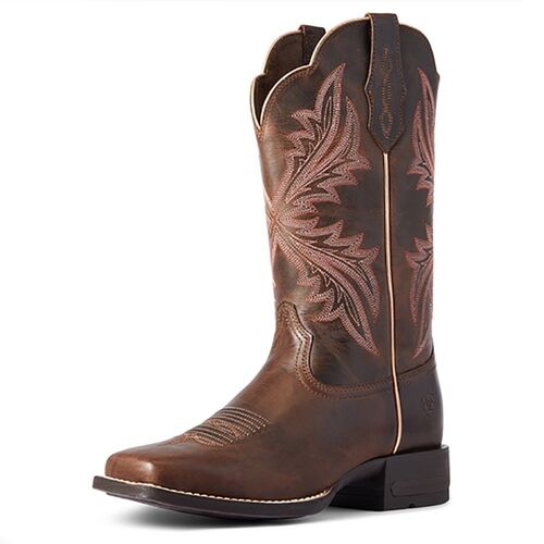 Women's 11" Shock Shield Leather Brown Boot