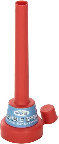 Flexible Spout Funnel with Cap