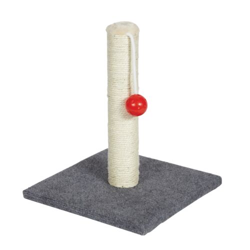 Scruffy's 12 Cat Scratch Post with Toy