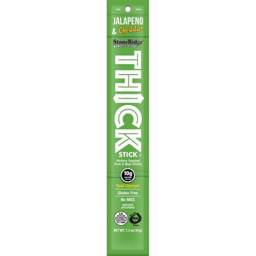 Jalapeno & Cheddar Thick Stick - 1.5 oz