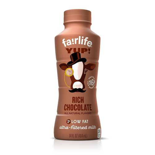 YUP! 2% Reduced Fat Chocolate Ultra Filtered Milk - 14 oz