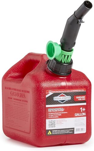 Smart-Fill Gasoline Fuel Can