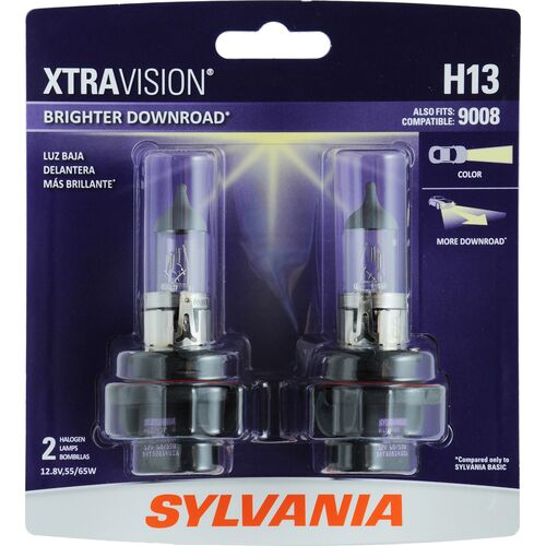 H13 XtraVision Halogen Headlight Bulb - 2 Pack