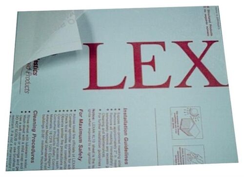 18X24" Clear, Lexan Poly Sheet