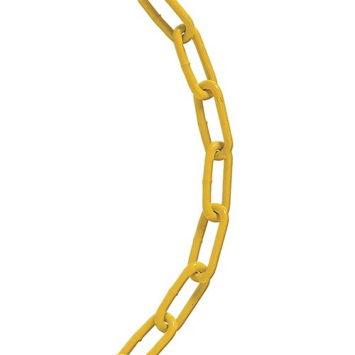 Straight Link Chain in Powder-Coated/Yellow Chromate #2/0 - (Sold by the Foot)