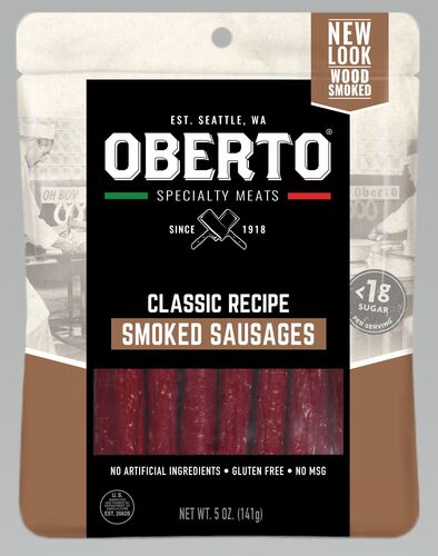 Classic Recipe Smoked Sausages 5 Oz