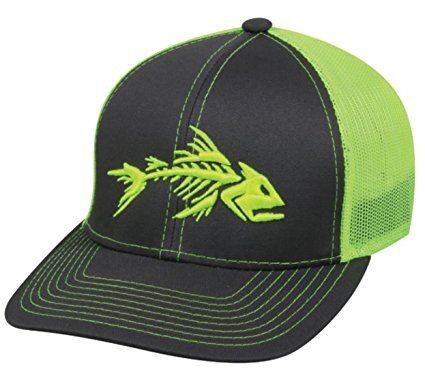 Men's Neon Bonefish Mesh Back Fishing Hat