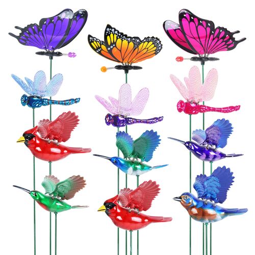 16" WindyWings Plastic Planter Stake - Assorted