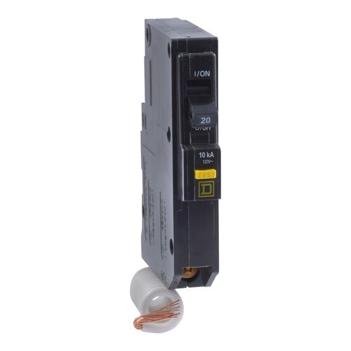 QO Qwik-Gard 20 Amp Single-Pole GFCI Circuit Breaker
