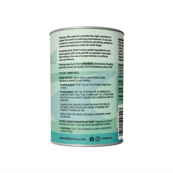 Tailspring Liquid ReadytoFeed Milk Replacer for Puppies 12 oz