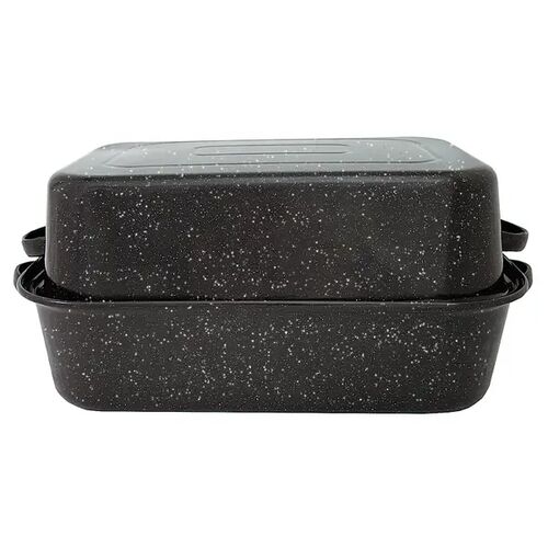 22" GraniteWare Covered Rectangle Roaster