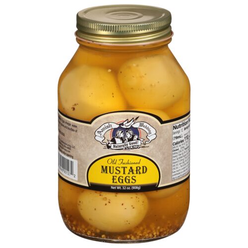 Mustard Flavored Pickled Eggs - 32 Oz