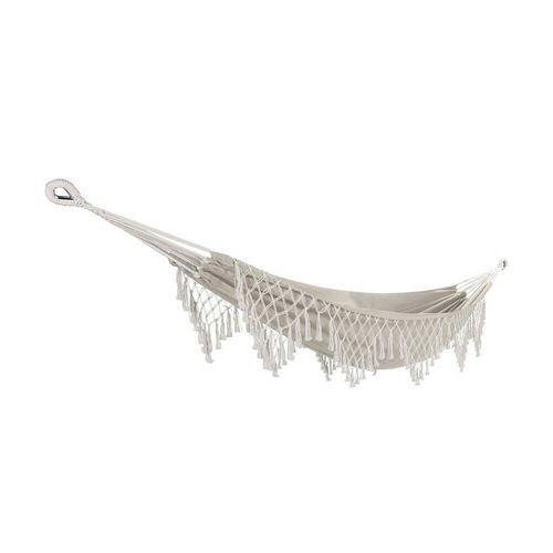 Hammock in a Bag with Fringe in Natural