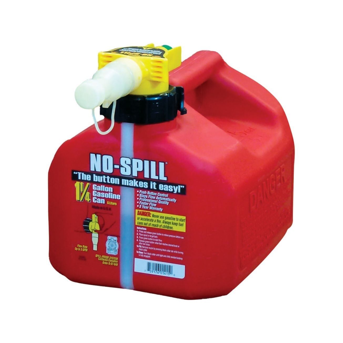 NoSpill Poly Gas Can