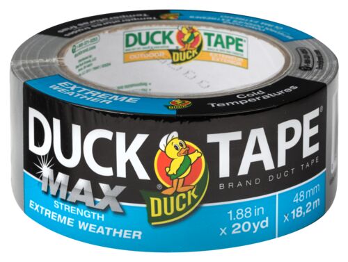Max Strength Extreme Weather Duct Tape in Silver - 1.88" x 20 Yards