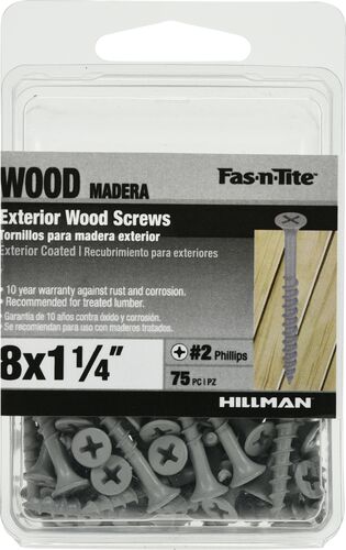 Fas-n-Tite Phillips Drive Exterior Wood Screws