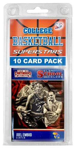 10-Pack College Basketball Superstar Mix Trading Cards