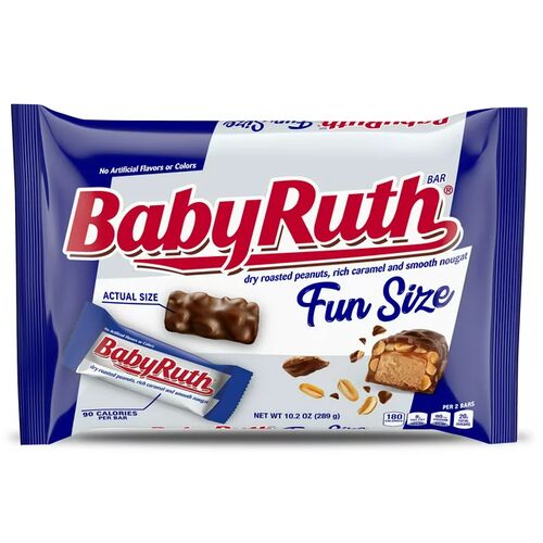 Baby Ruth Candy Fun Size Bar