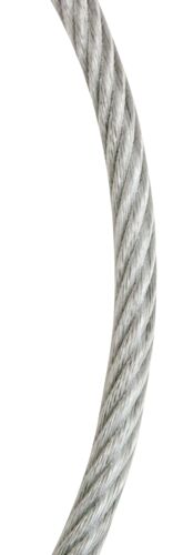 Galvanized Vinyl Coated Clothesline Cable 1/4" - 5/16" Dia - (Sold by the Foot)
