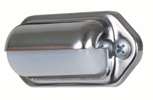 Chrome Mini License Plate Light