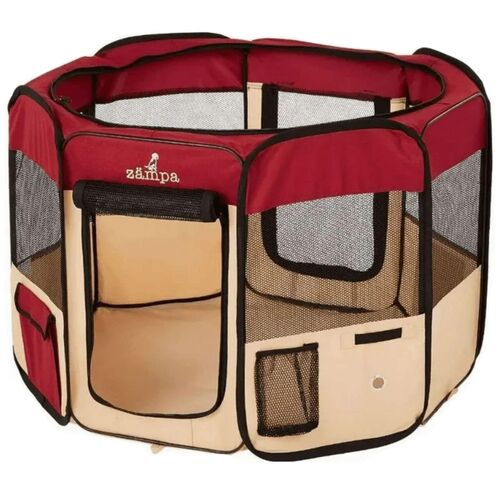 Large Pet Playpen in Red