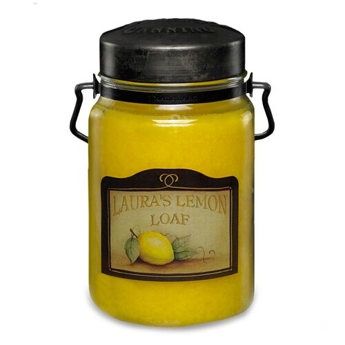 26 Oz Laura's Lemon Loaf Candle Jar