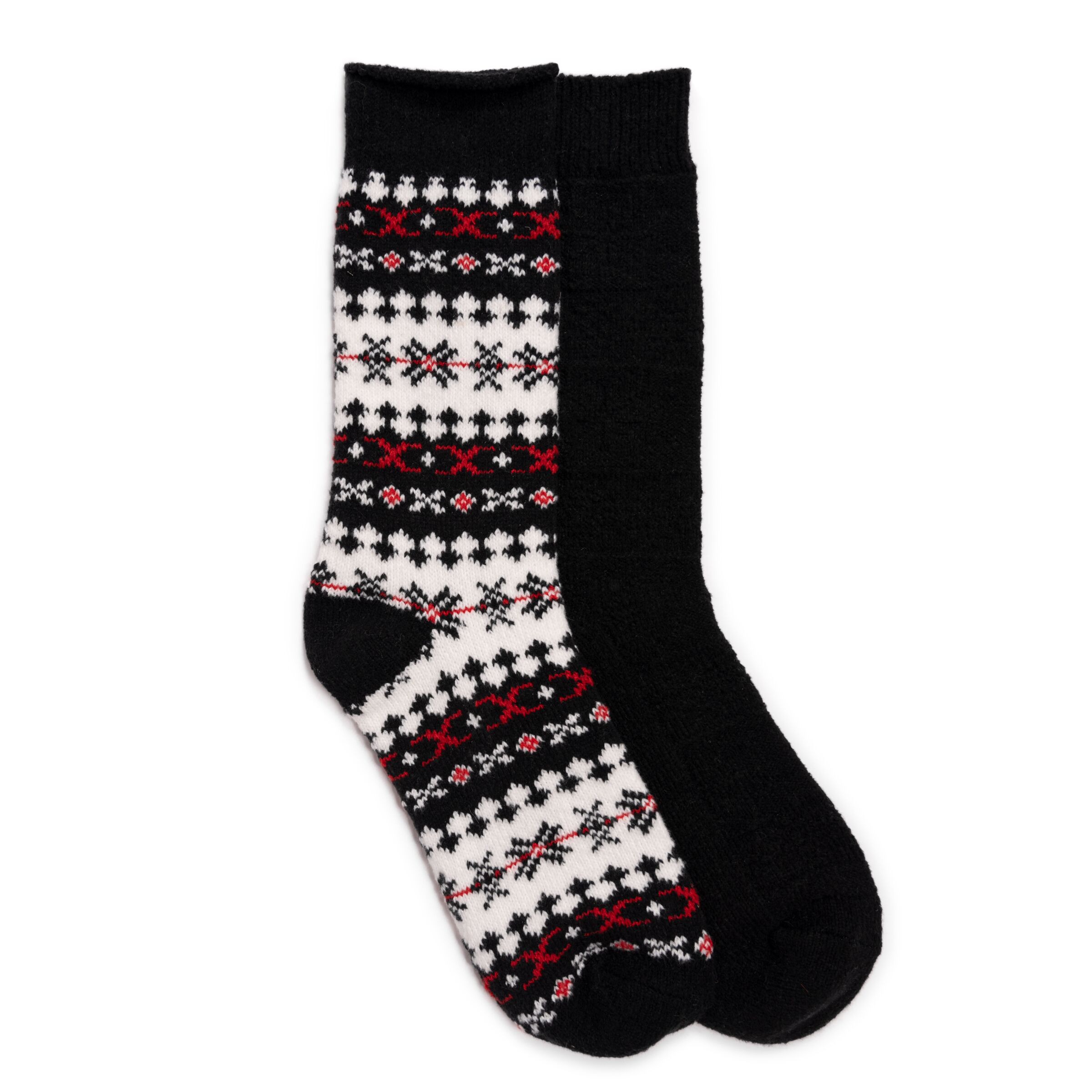 Fluffy Boot Socks 2-Pair Pack - Assorted