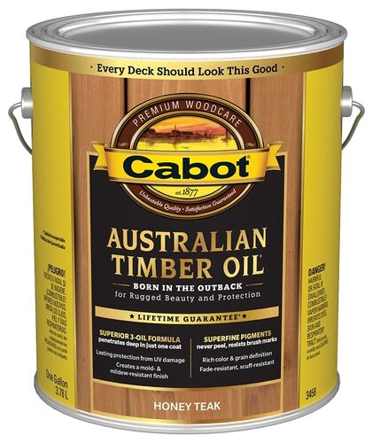 Austrian Timber Oil in Honey Teak - 1 gallon