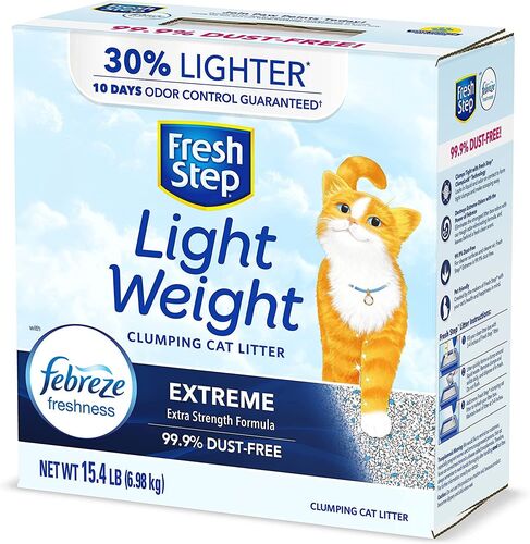 Lightweight Extreme Scented Scoopable Cat Litter -15.4 lb