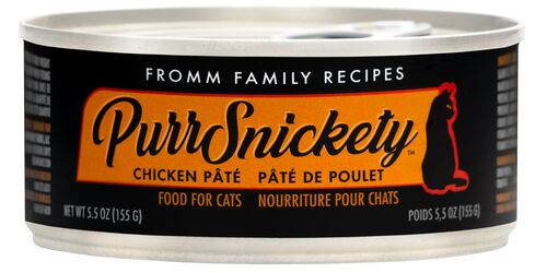 PurrSnickety Chicken Pate Cat Food Can - 5.5 oz