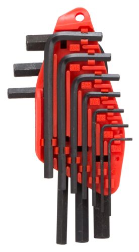 10 Piece SAE Short Arm Hex Key Set