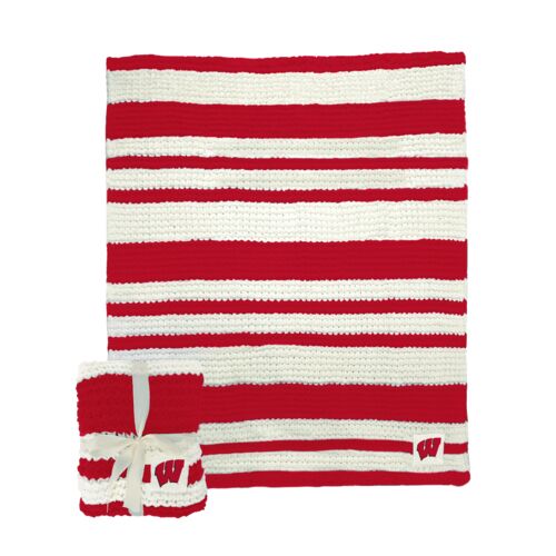 50" x 60" Wisconsin Cable Knit Throw
