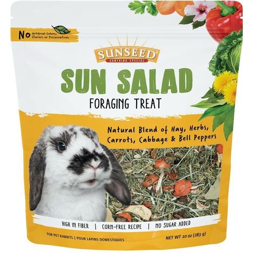 Vita Prima Sun Foraging Salad Treat for Rabbits - 10 oz