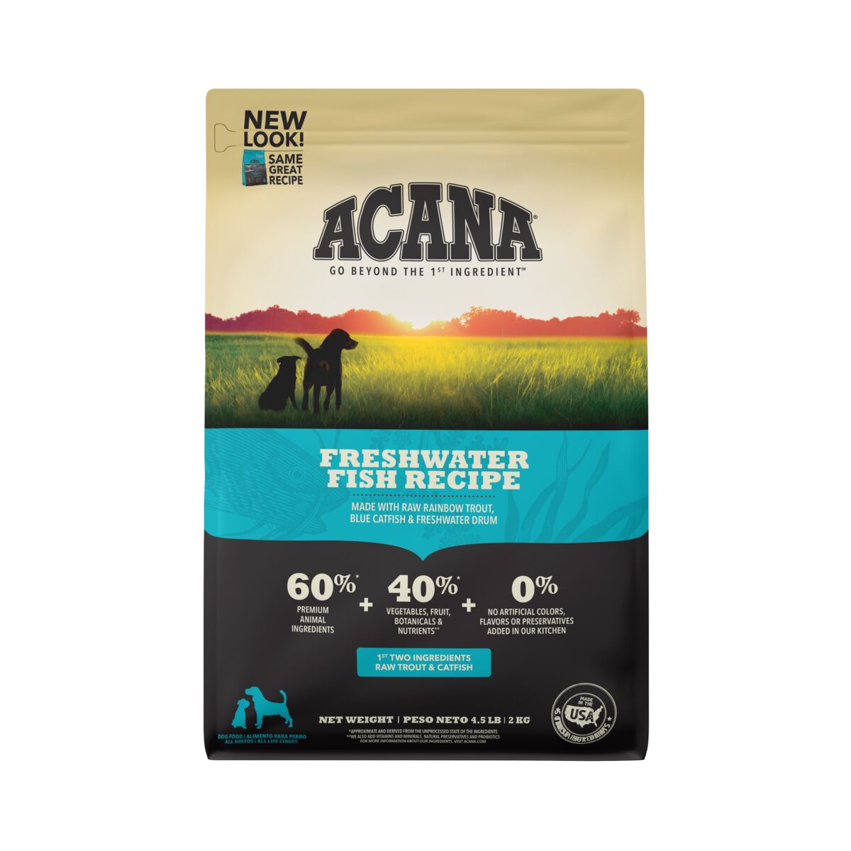 ACANA Freshwater Fish Dry Dog Food 4.5 Lb