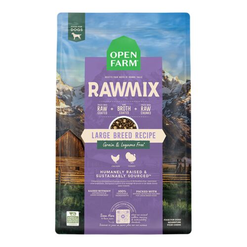 RawMix Large Breed Recipe Dry Dog Food - 22 Lb